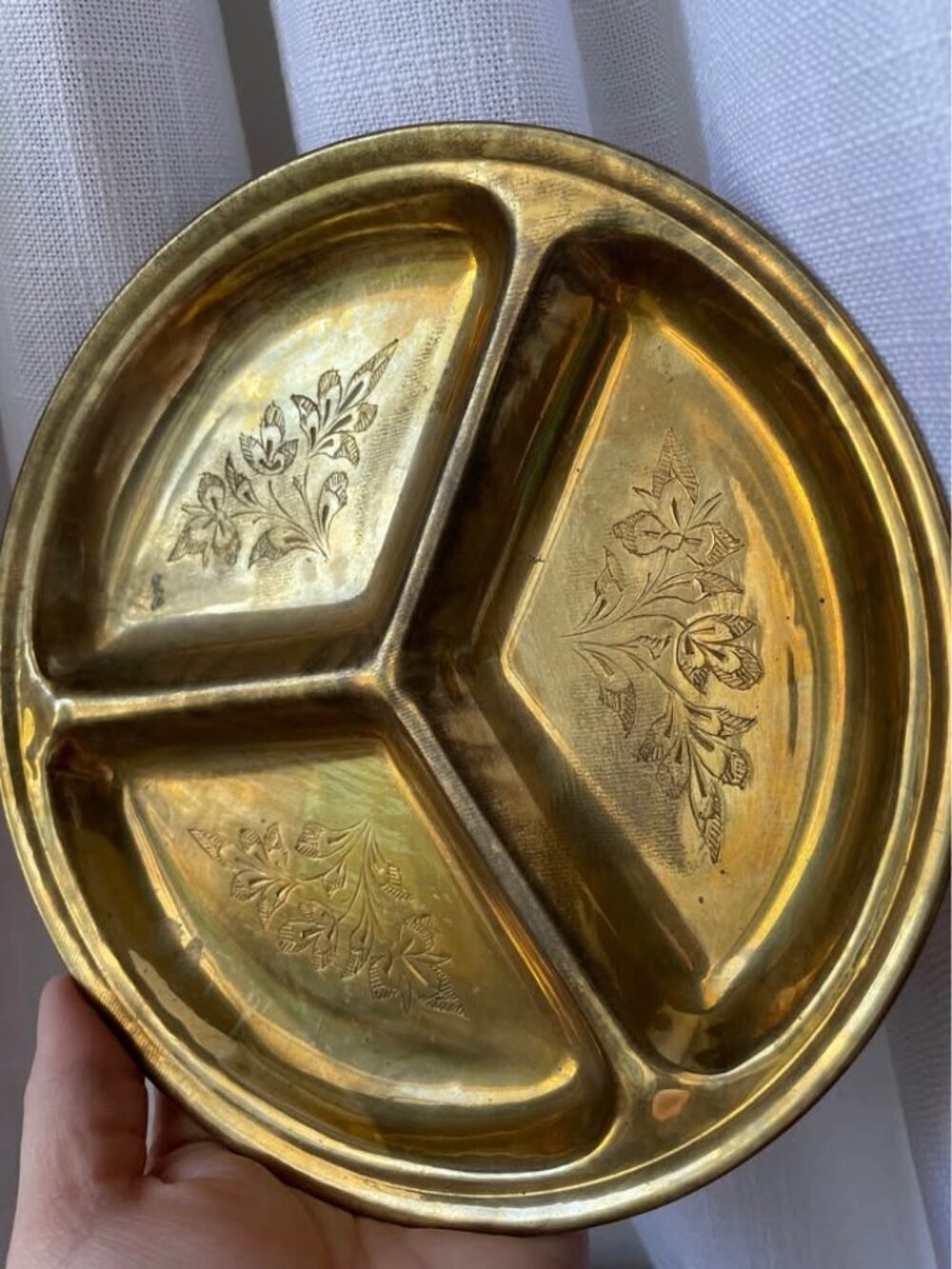 Vintage Brass Tray